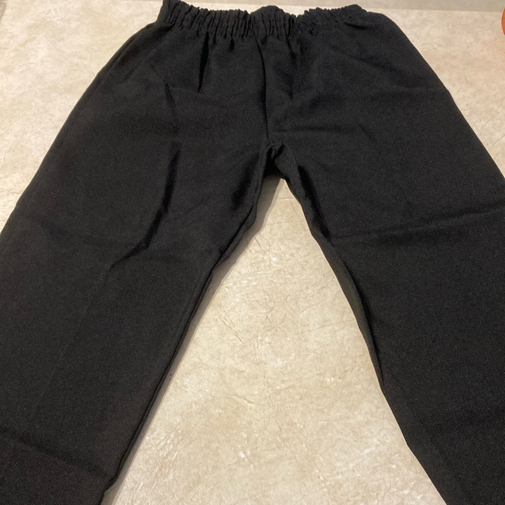 Boys black dress pants